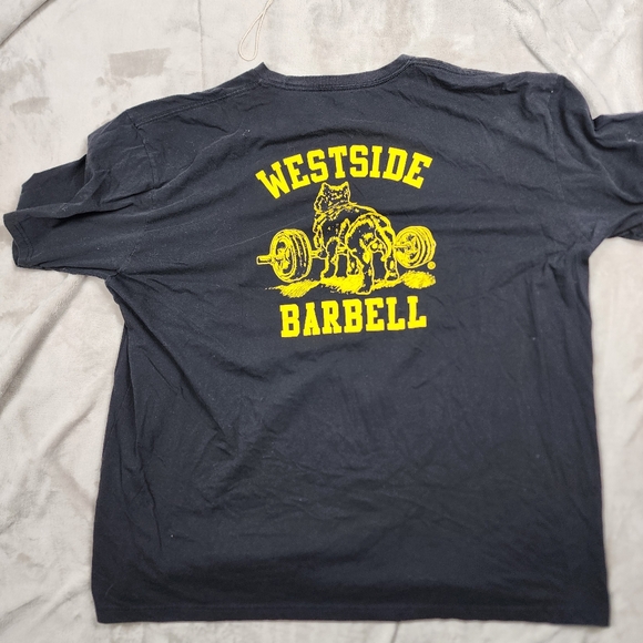 Westside Barbell Classic T-shirt Black and Gold 4XL - Picture 2 of 5